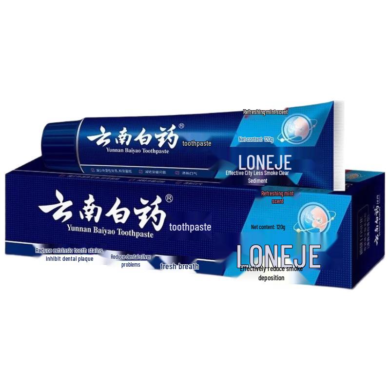 

Yunnan Baiyao Professional Anti-Smoke Stain Toothpaste