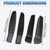 4pcs Car Side Door Storage Box For Tesla Model Y Juniper 2025-2026 Front And Rear Door Tray Organizer Car Interior Accessories