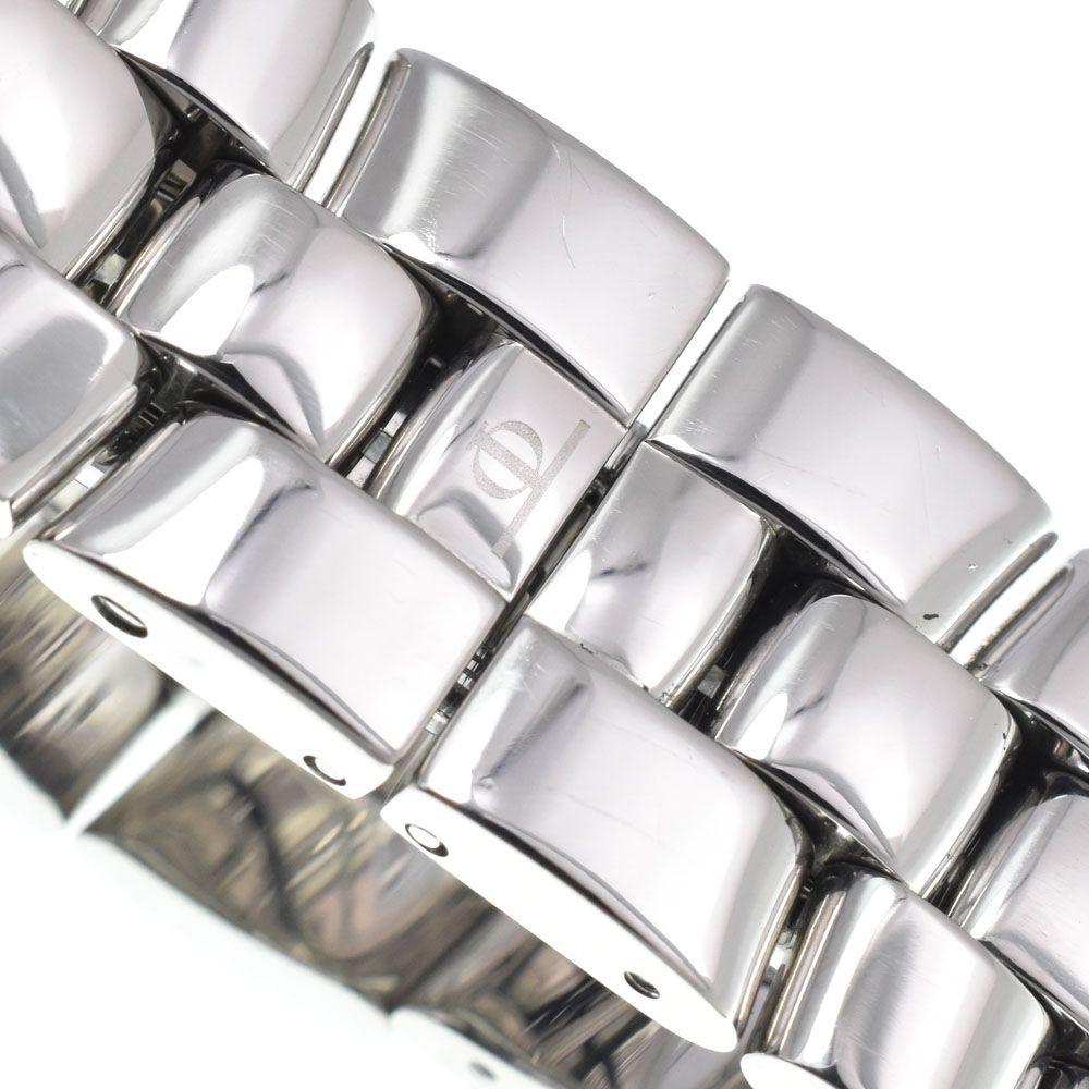 Used Baume & Mercier 65316 Hampton Millais Diamond Bezel White Shell Quartz Ladies Good H#147577