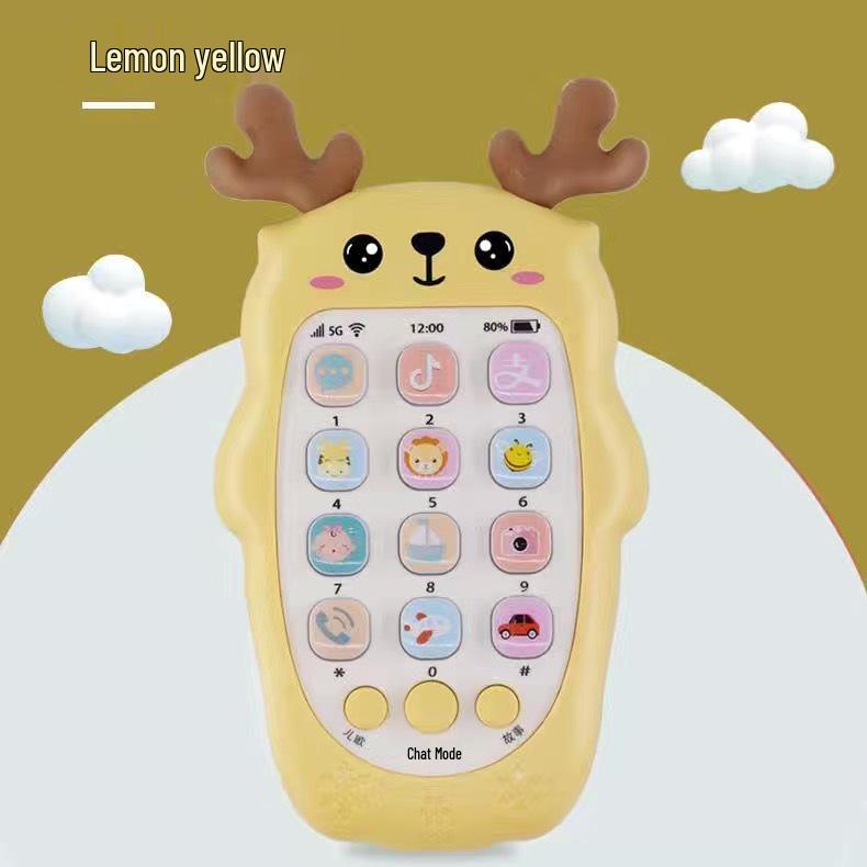 Educational Toy Phone for Babies: 6-12 Months Learning Machine for Boys & Girls (Ages 0-3 Years)
