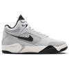 Nike Air Flight Lite Mid Pó de Fóton Prata Metálico Cinza Fumaça Claro Preto Sapatos Masculinos FJ2949-001