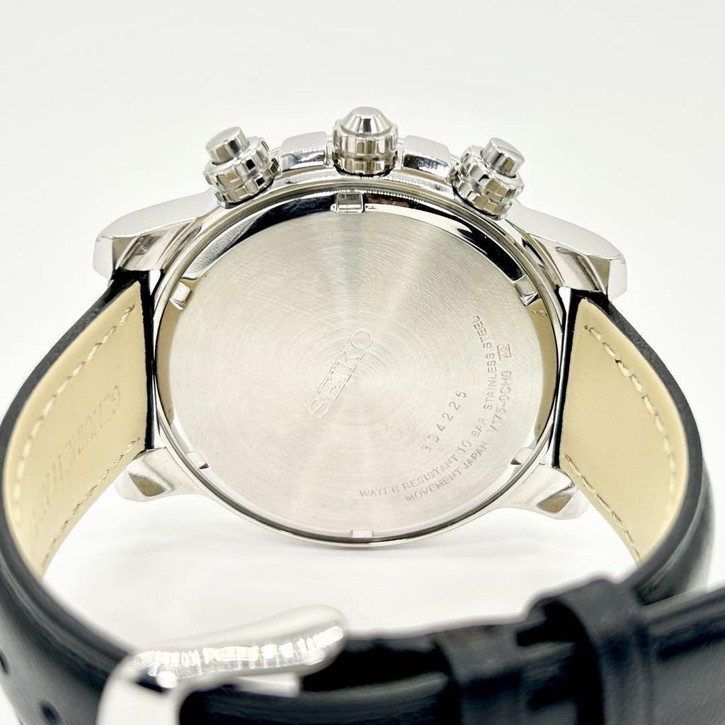 [USED] SEIKO SOLAR 100M Chronograph Solar Watch