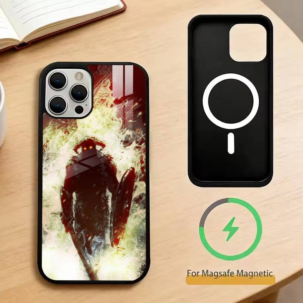 Dragonborn Phone Case For iPhone17,16,15,14,13,12,11 Plus,Pro Magnetic with Magsafe Wireless Charging