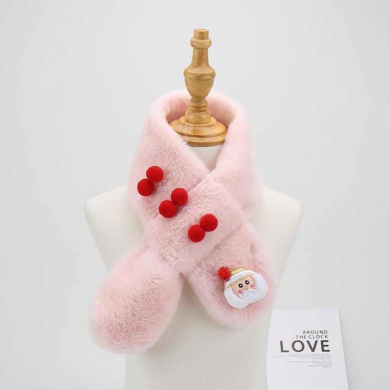Children's Cute Cartoon Winter Scarf - Korean Style for Boys and Girls