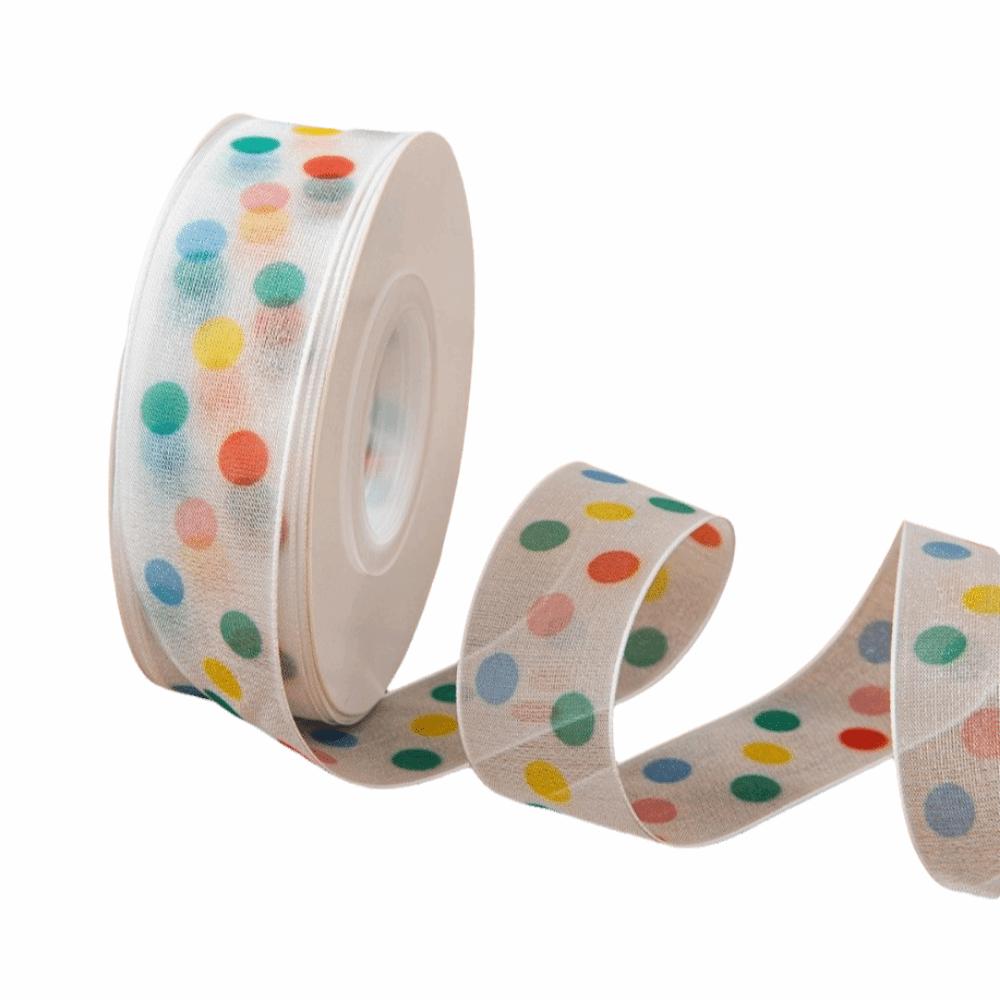 25 Yards Gift Box Wrapping Ribbon Children's Day Decoration Ribbon Cake Decoration