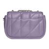 Coach Pillow 20 Solid Color Silver Lock Quilted Flap Leather Crossbody Shoulder Bag Women Bags Purple CA086-LHVHM