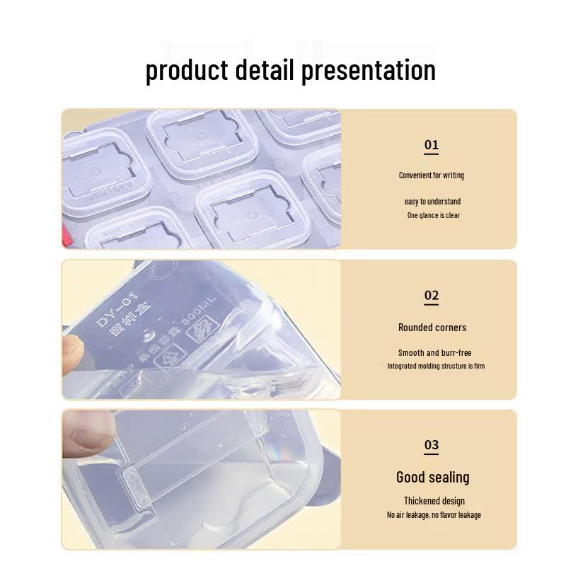 Andatong Six-Compartment Food Sample Retention Box