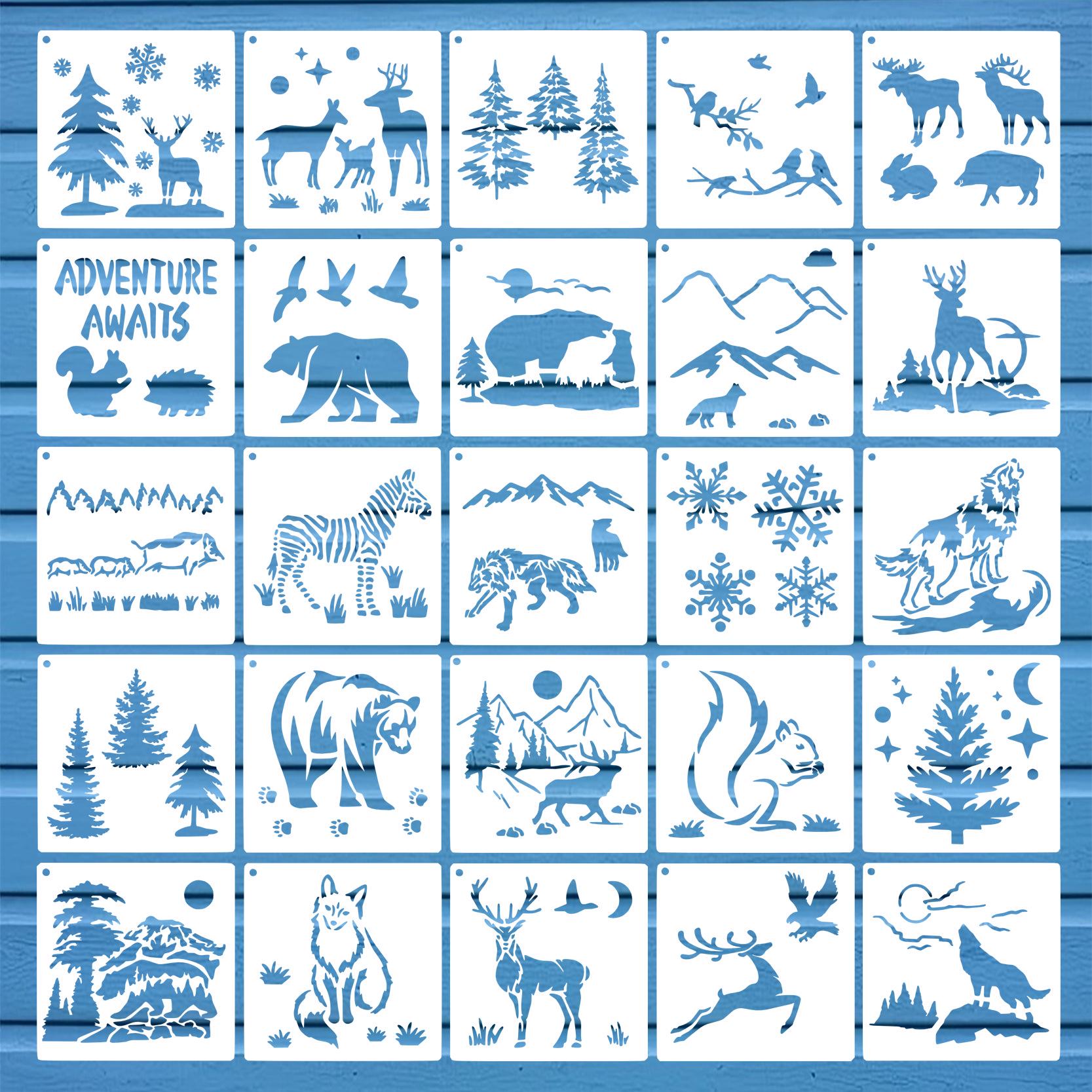 

DIY Marine Creature Painting Template - Underwater World Decoration Board