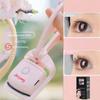 Rosa Elektrische Wimpernzange Lademodell Schnelles Aufheizen Tragbarer Wimpernclip zum Formen und dauerhaften Locken