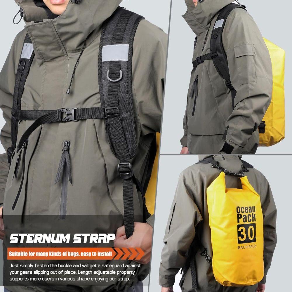 New Black Backpack Straps Oxford Cloth Shock Absorption Replacement Strap Bag Repair Parts Outdoor Sports