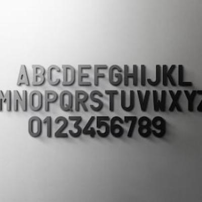 3D Laserschnitt Belgisches Kennzeichen Acrylbuchstaben Klebeaufkleber für Feiertage