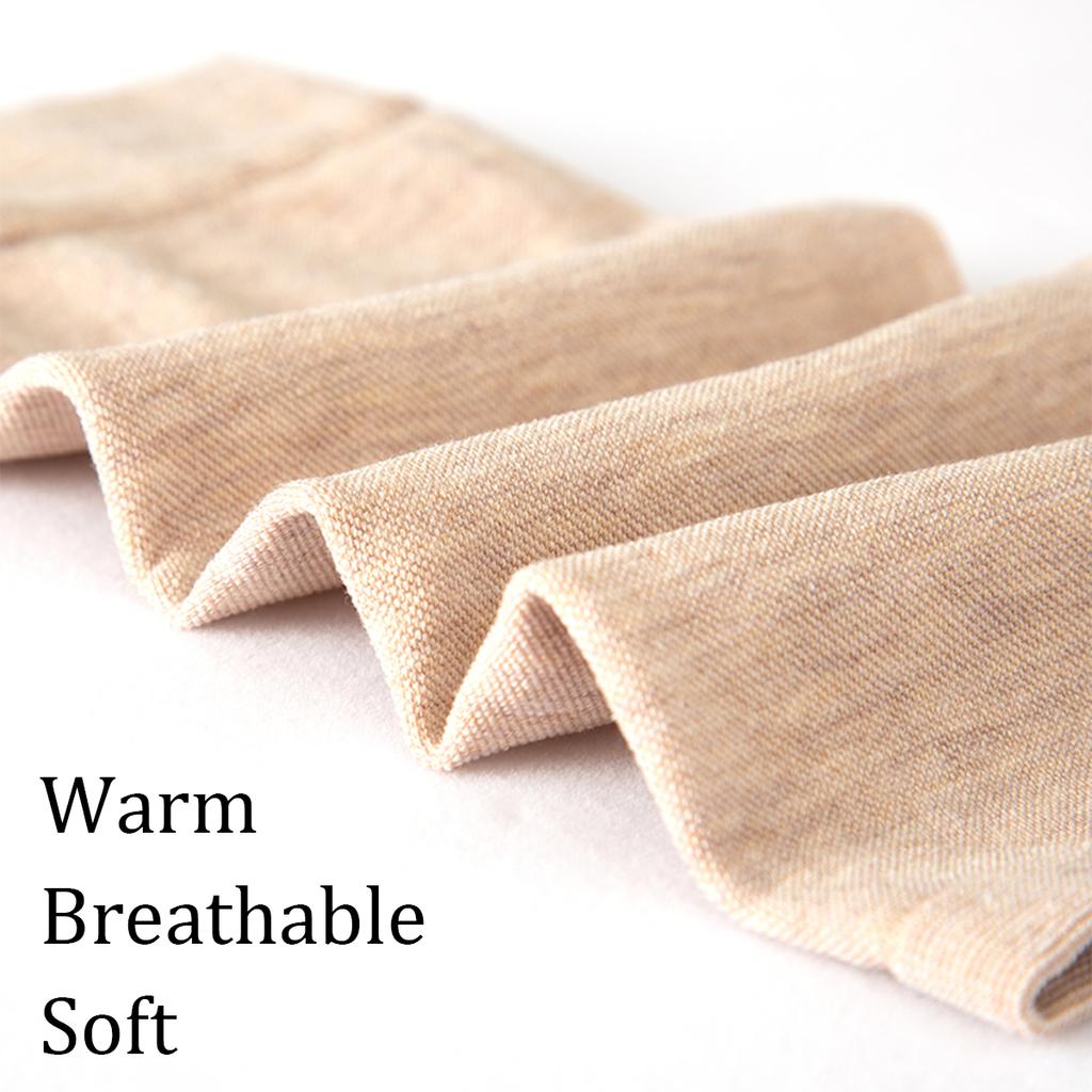 1Pair Women's Thin Cotton Kneepad Soft Warm Anti-Slip Knee Brace For Yoga Dance Training Run Joints Protector