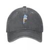 Argentina Flag Sun Men Women Baseball Caps Distressed Denim Washed Caps Hat Vintage Outdoor Activities Adjustable Snapback Cap