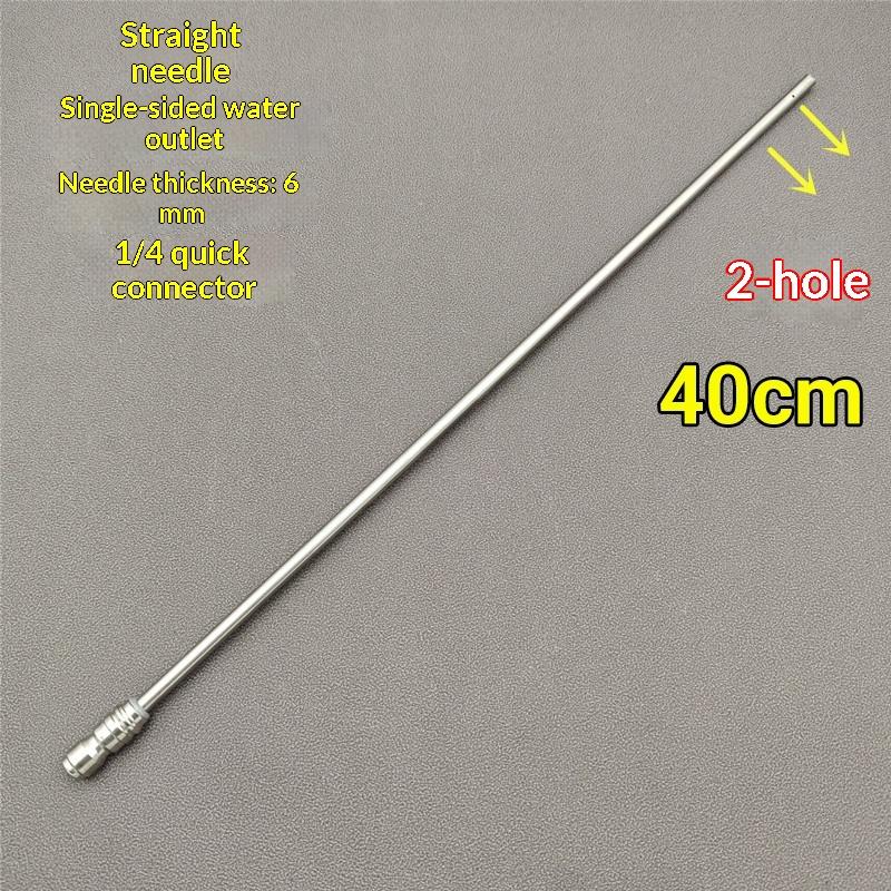 1Pc Stainless Steel High Pressure Cleaning Needle Nozzle 1/4" Quick Connect For Deep Cleaning Ac Water Heater Cleaning