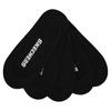 Skechers 5pk Womens Non Terry Socks, Womens Black Socks