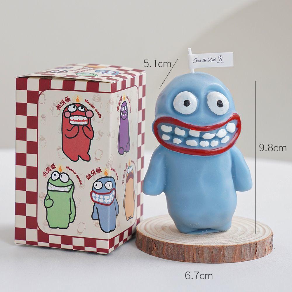 Mud Man Monster Aromatherapy Candle Ornament Nordic Style Creative Exquisite Ugly Cute Room Smoked Candle Birthday Gift Gift