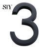 Weather-resistant House Numbers Modern 3D Heavy Duty Rust-proof Simple Installation Number with Shadows Address for Outside Home Front Door