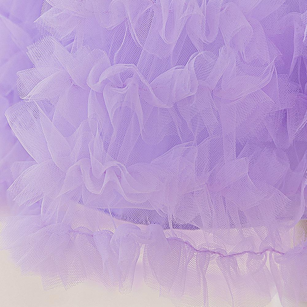 Flower Girl Princess Dress For Weddings Summer Kid Formal Bow Long Gown For School Evening Party Children New Year Cloth T6050