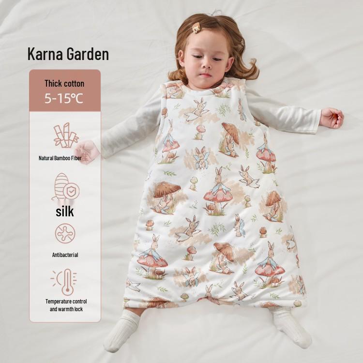 Universal Baby Silk Sleeping Bag & Vest – Anti-Kick, All-Season Comfort for Spring & Autumn