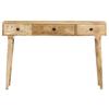 Table console - VIDAXL - 115x35x76 cm - Bois de manguier massif - Rectangulaire - Marron