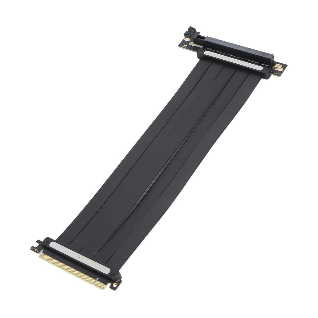 PCIE4.0 X16 Extension Cable High Speed Shielding GPU Riser Cable Flexible Right Angle for 3090ti 3090 3070ti 3070