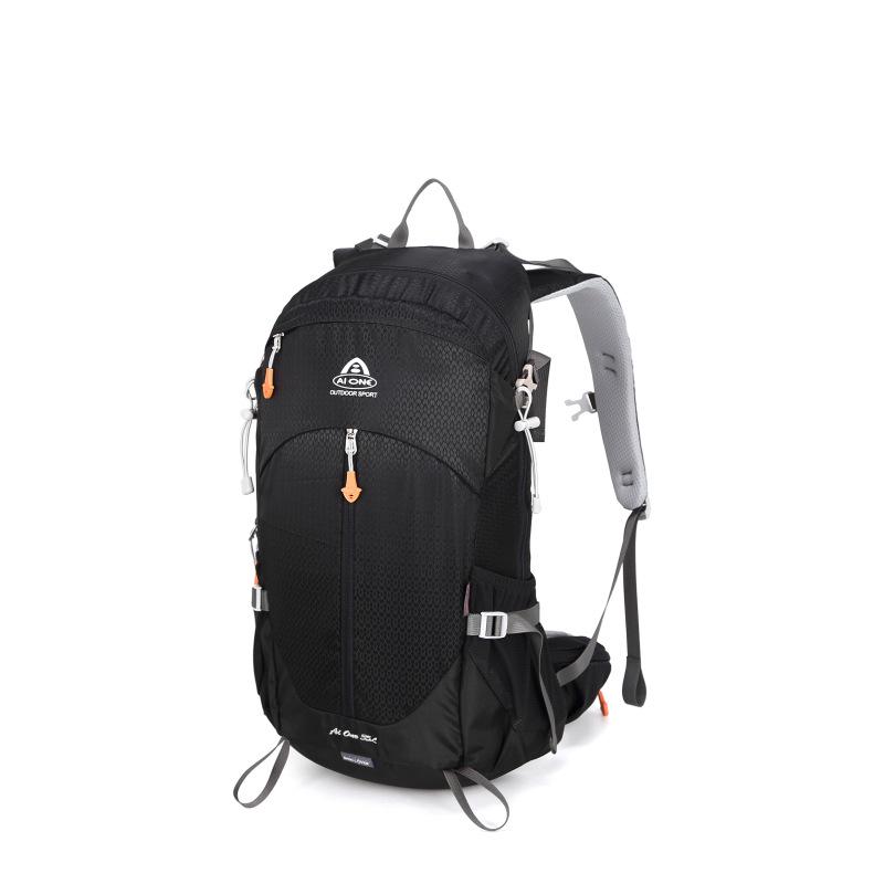 

Ai Wang 35L Wear-resistant Water-repellent Outdoor Backpack for Climbing, Hiking, and Camping - Unisex Double Shoulder Carry 35L
