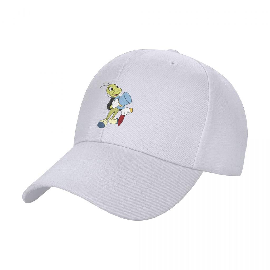 Jiminy Cricket Baseball Cap Big Size Hat Streetwear Custom Caps Girl Men's
