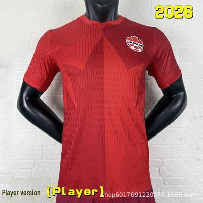 2026 Canada Home Jersey - Alphonso Davies Player Edition