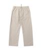 SOLEW Cotton Twill Straight Pants_Light Beige