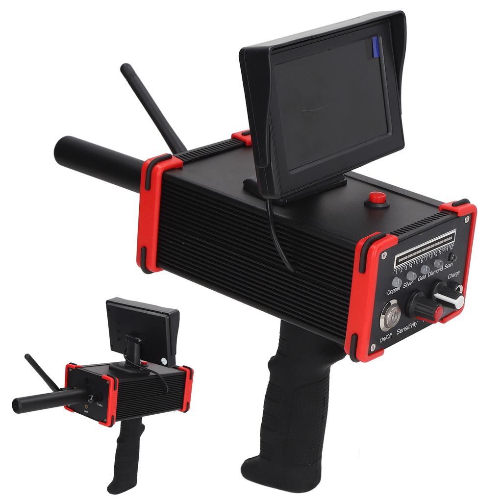 Long Range Metal Gold Silver Detector Finder High Sensitivity Treasure Hunting Detector