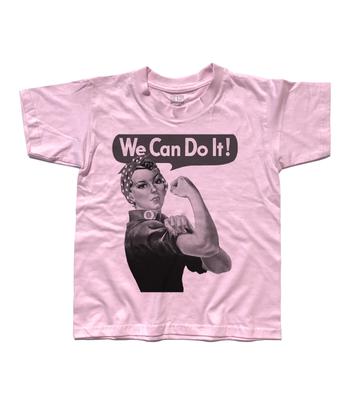 T-Shirt Child We Can Do It! Poster Feminism Rosie The Riveter