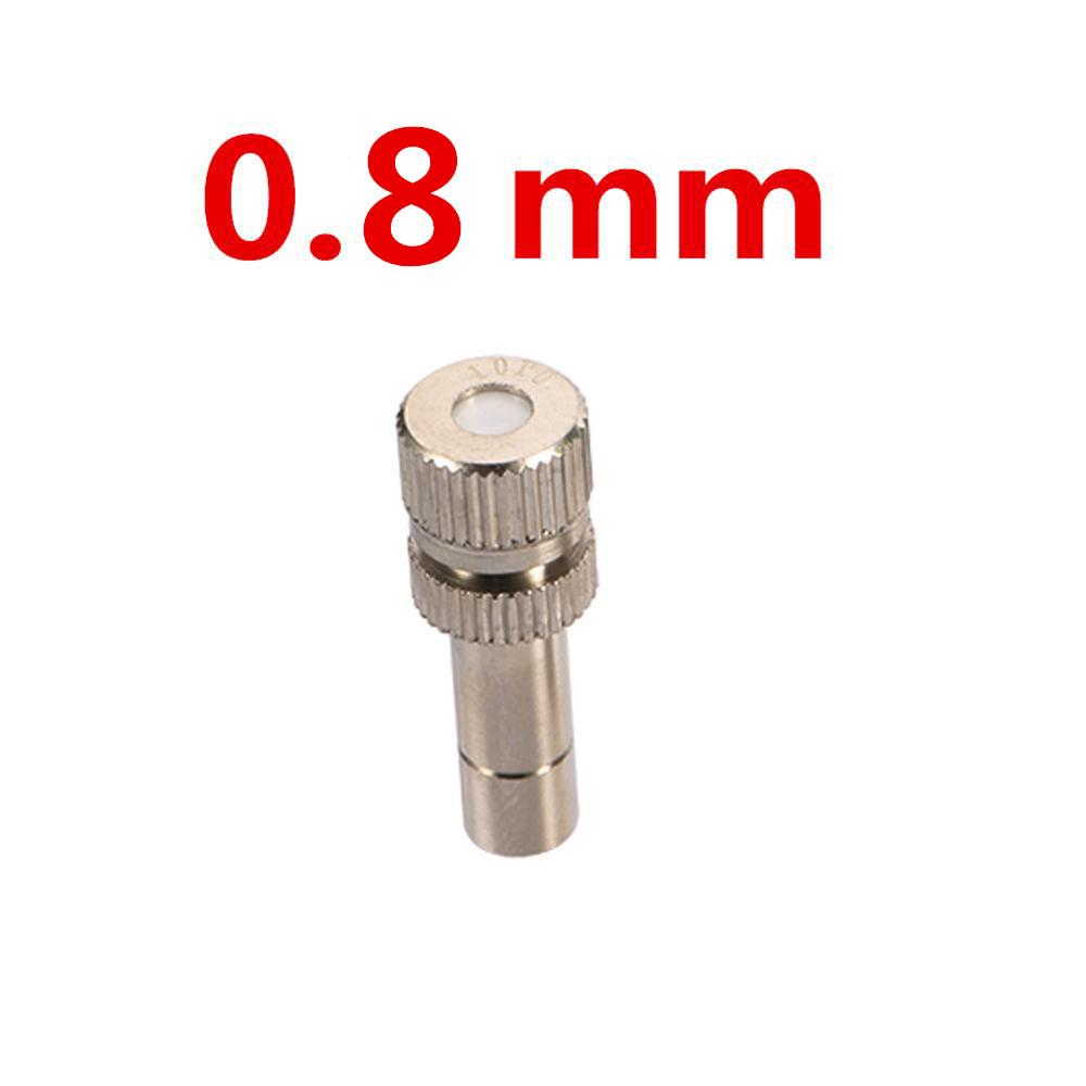 0,1-0,8 mm Niederdruck Feinstaubdüsen Desinfektion Landschaftsbau Kühlung Befeuchtung Zerstäubungszerstäuber 3 Stück