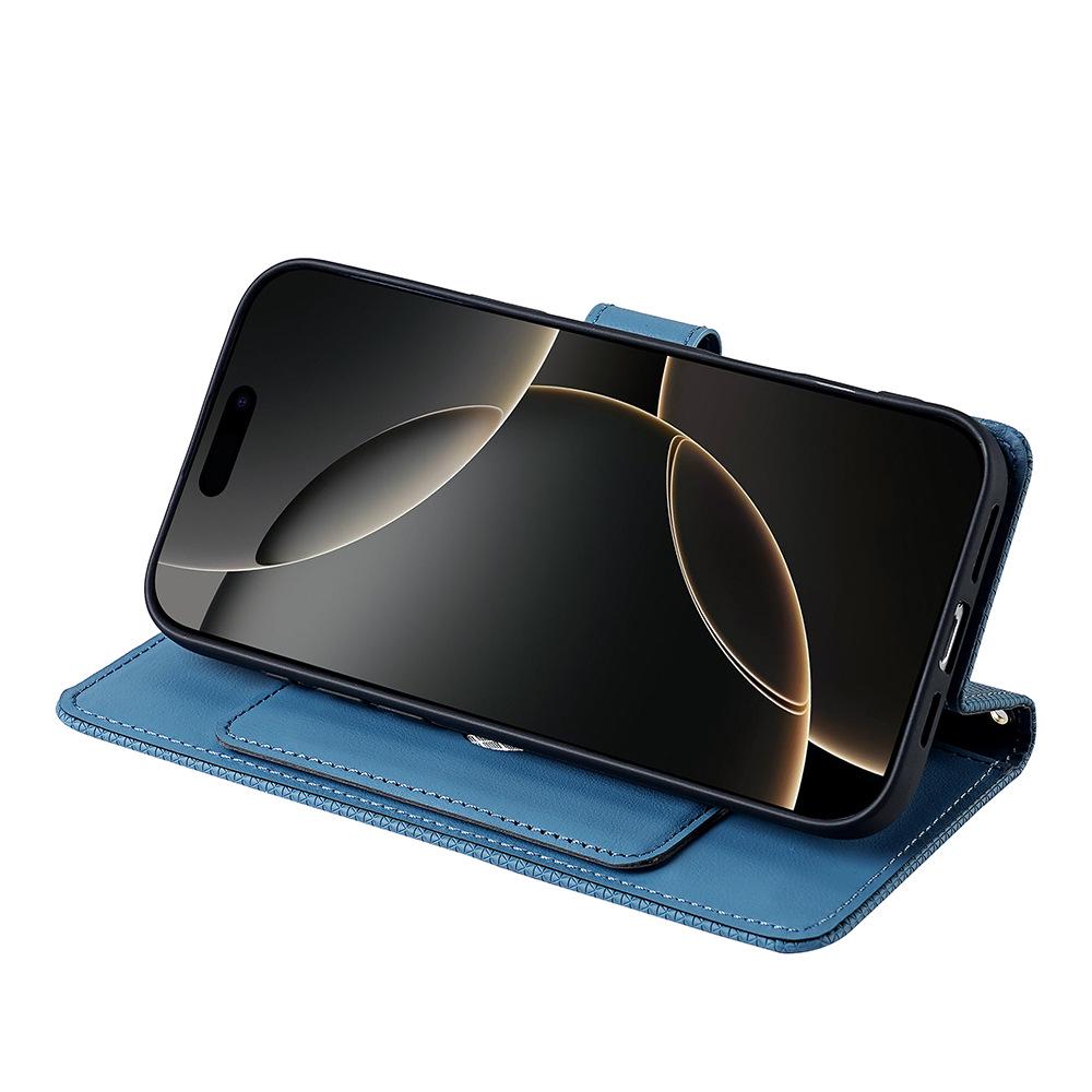 Realme 14 Pro Leather Case - 15T Multi-Stand Wallet, 12Plus Flip Full Cover