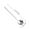 Pack of 6 Essential Spoon Set 304Stainless Steel Mixing Spoon Kitchen Spoons