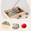 Walnut Cracker Tool Nut Sheller Lever Principle for Easy Shelling U Shaped Groove Sturdy Versatile