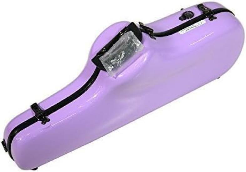 

C.C. Shiny Case II for Tenor Saxophone, Sand Beige, with Satin Silver Latch and Orange Moldings (CC2-TS-SBO) [Includes Backpack and Shoulder Strap]