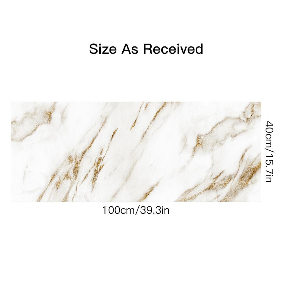 15 stiluri de tapet din marmură gri și albă Bucătărie Birou Dulap dulap Renovare Peel & Stick Autocolante de perete de artă impermeabile