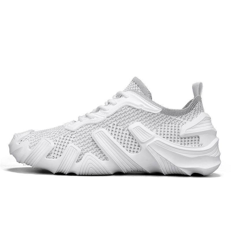 Breathable Mesh Sneakers Men's Fly-woven Socks Shoes Men's Spring and Summer Men's Shoes 2025 New Trendy Shoes Student