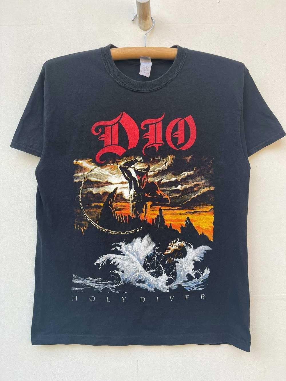 Rock Tees Dio American Heavy Metal Holy Diver 80s Album Shirt AN49173 M