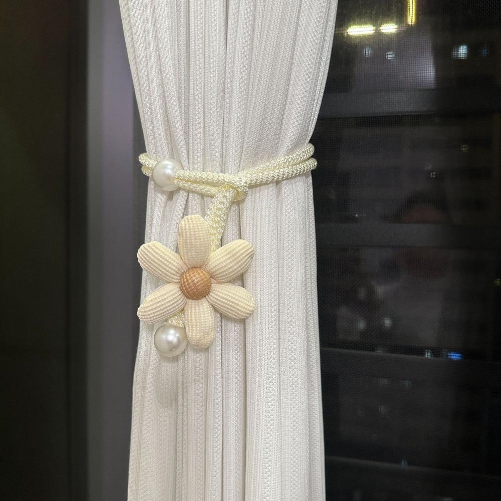 Elegant Curtain Tieback Adjustable Petal Curtain Buckle Sweet Petal Curtain Straps Bedroom