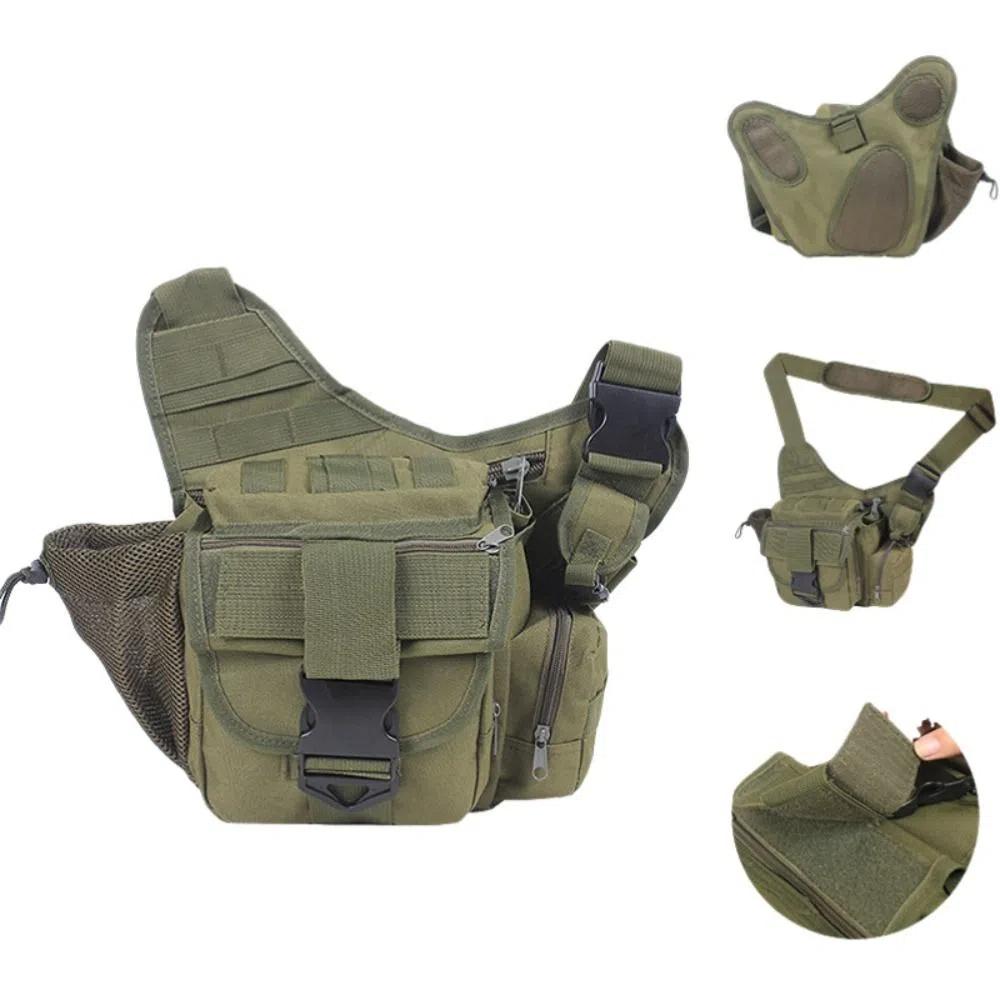 Multifunctional Climbing Saddle Bag High Density Nylon Travel Shoulder Bag  Cycling