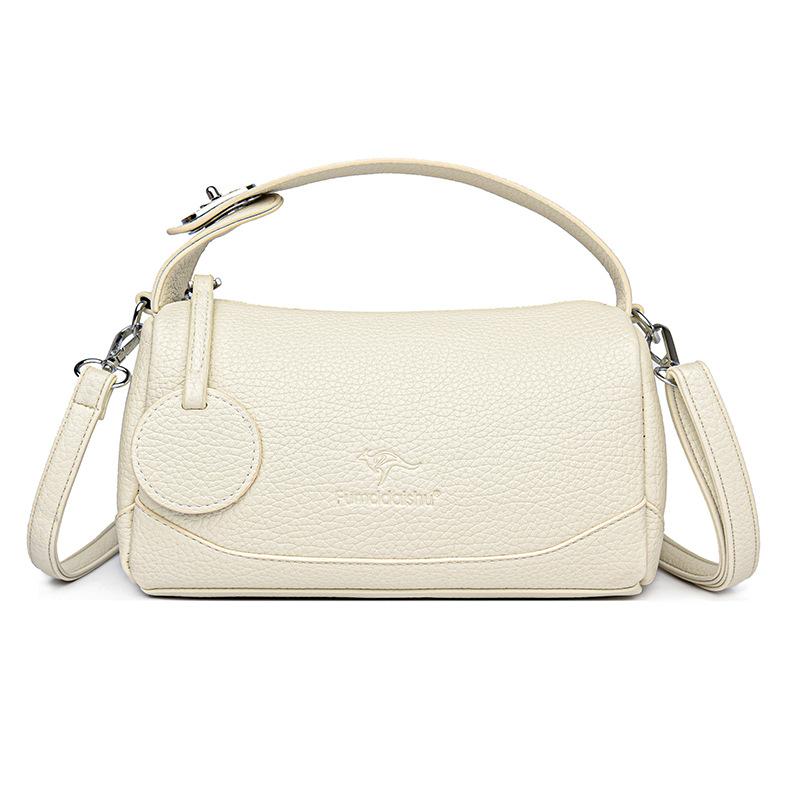 

Универсальная сумка Женская ретро-сумка-подушка Простая портативная на плечо маленькая сумка-мессенджер из мягкой кожи Премиальная сумка подмышку