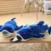 150cm Large Size Soft Shark Plush Toy Big Creative Blue Whale Stuffed Soft Shark Sea Fish Plush Pillow Lovely Doll