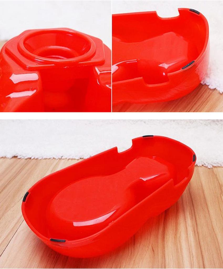 Wassernapf für Hunde aus lebensmittelechtem Kunststoff, Futterspender für Haustiere, 350 ml, für Hunde, Katzen und kleine Haustiere.