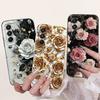 For Samsung Galaxy A17 Case SM-A176B Luxury Bowknot Flower Soft Silicone Shockproof Cover For Samsung A17 4G SM-A175F A 17 Shell