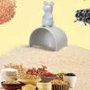 Simple Fashion Rice Measuring Cup Rice Spoon Rice Cup Plastic Mouse Shape Measuring Cup Jug Pour Spout Home Kitchen Gadget
