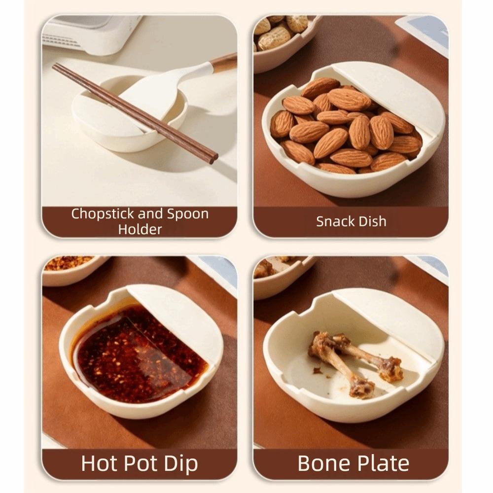 Heat-Resistant Spatula Holder Non-slip Soup Spoon Rack Fruits Bowl Chopstick Rest  Dinning Table