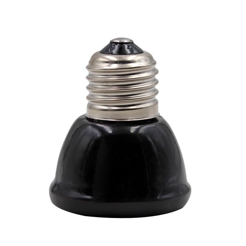 220V Pet Heat Lamp Ceramic Animals Heating Lamp No Light Bulb Pet Brooder Chickens Far Infrared Reptile Lamp 25W 50W 75W 100W