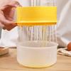 Household Egg Yolk Egg White Separator Food-Grade Plastic Egg White Filter Large-Capacity Portable Egg White Filter Kitchen Tool