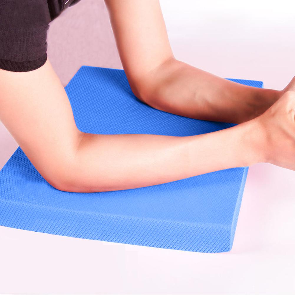 Yoga Mat Soft Balance Pad TPE High Rebound Exercise Pad Thick Cushion Pilates Balance Board for Fitness Training Body Building